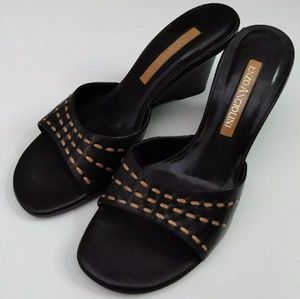 leather Enzo Angiolini sandals 6.5